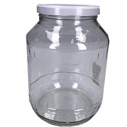 Foto van Luchtdichte weckpot transparant glas 1700 ml - weckpotten