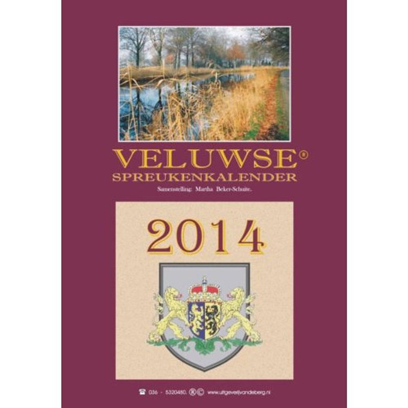 Foto van Veluwse spreukenkalender / 2014