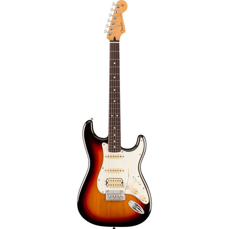 Foto van Fender player ii stratocaster hss rw 3-color sunburst elektrische gitaar