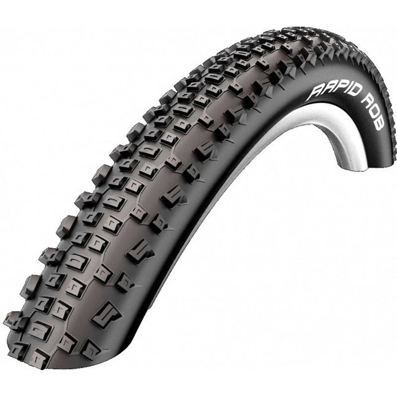 Foto van Schwalbe buitenband rapid rob 27.5 x 2.25 (57-584) zwart