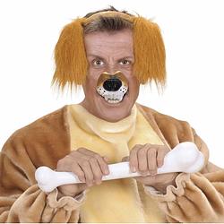 Foto van Plastic honden neus - verkleedmaskers