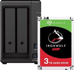 Foto van Synology ds723+ + seagate ironwolf 3tb