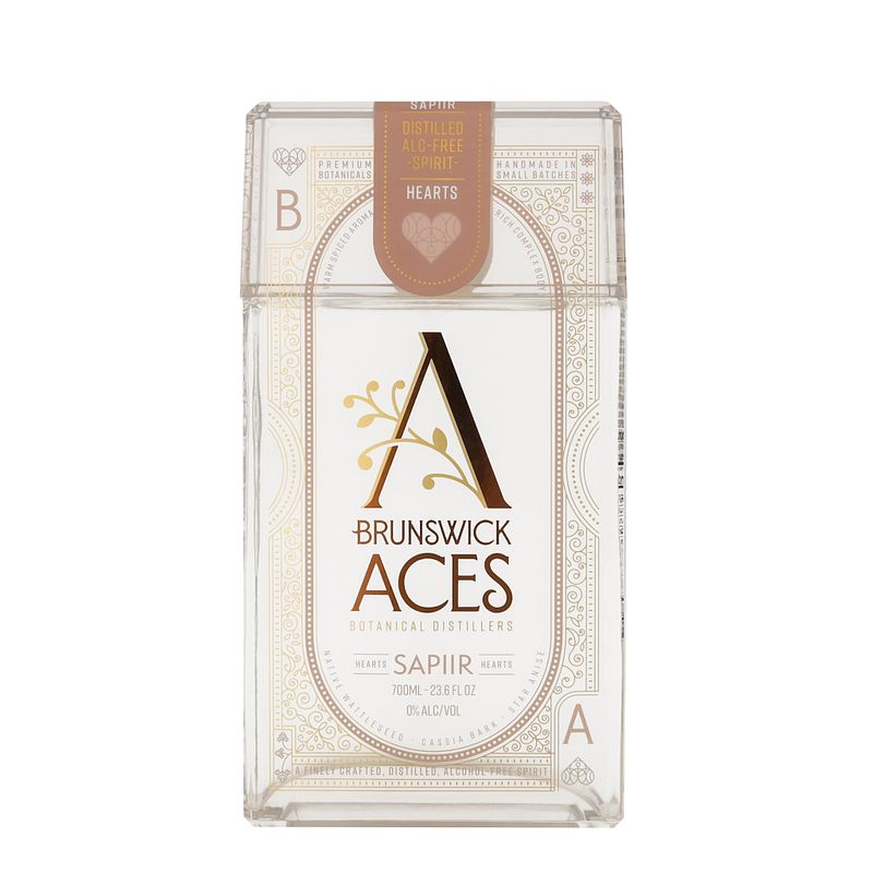 Foto van Brunswick aces hearts sapiir 70cl gedestilleerd