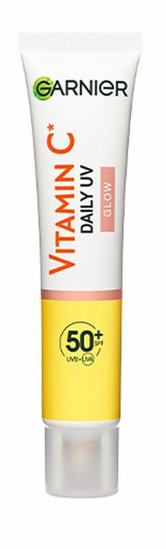 Foto van Garnier skinactive vitamine c glow uv daily fluid spf50+