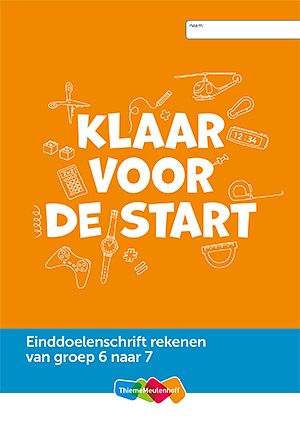 Foto van Einddoelenschrift rekenen groep 6 - klaar voor de start (van groep 6 naar 7)(set a 5 ex) - paperback (9789006701661)