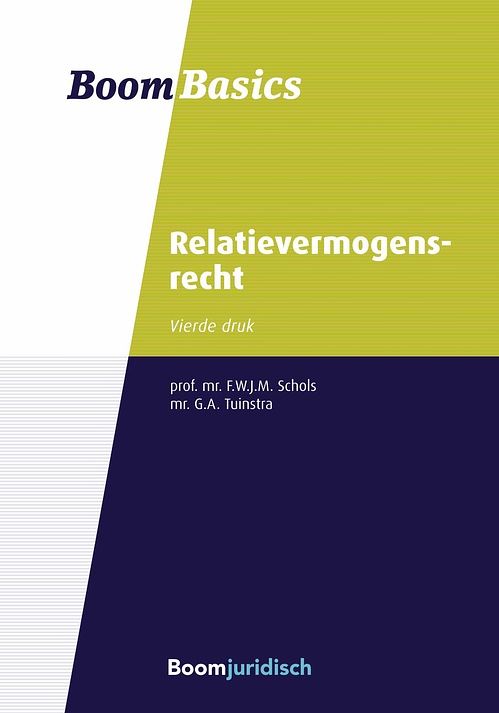 Foto van Boom basics relatievermogensrecht - f.w.j.m. schols, g.a. tuinstra - ebook