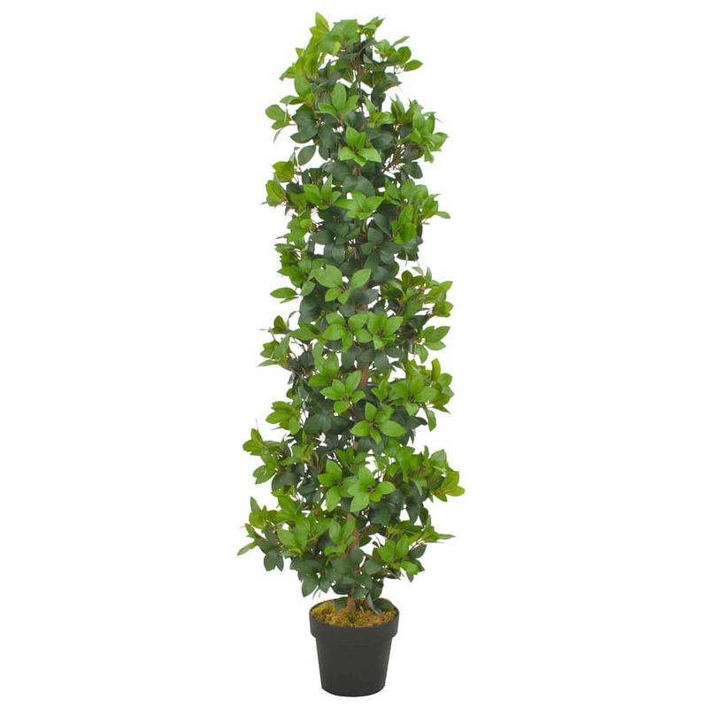 Foto van Vidaxl kunstplant met pot laurierboom 150 cm groen