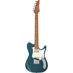 Foto van Ibanez azs2209 prestige antique turquoise elektrische gitaar met koffer