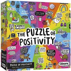 Foto van Gibsons puzzle of positivity (1000)