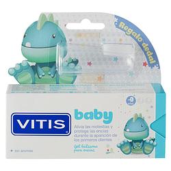 Foto van Vitis - baby tandgel - 30ml - met vingertandenborstel