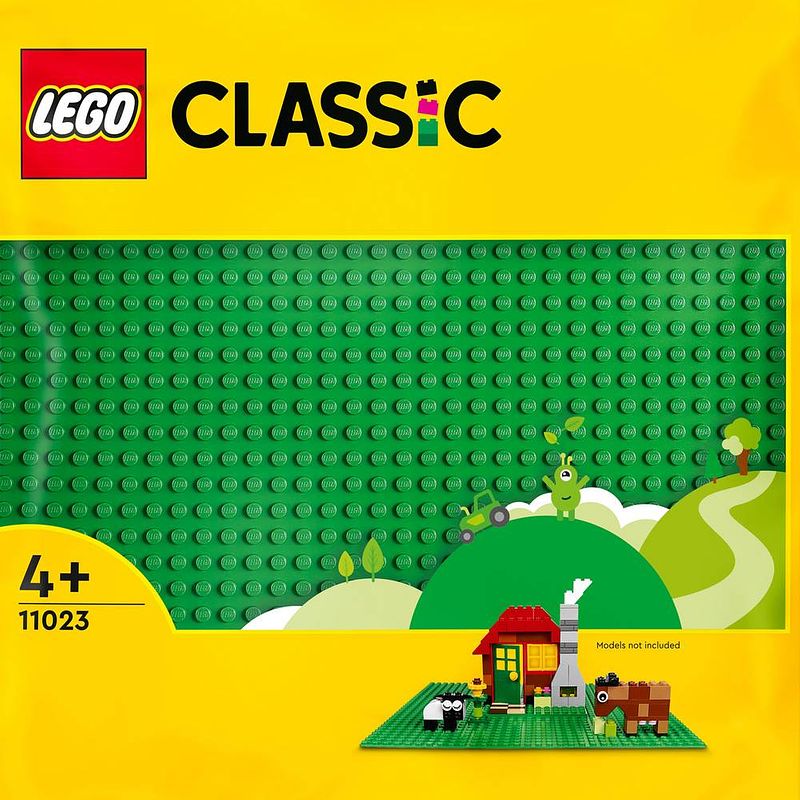 Foto van 11023 lego® classic groene bouwplaat
