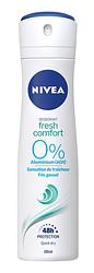 Foto van Nivea fresh comfort deodorant spray