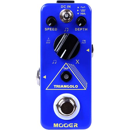 Foto van Mooer triangolo digitaal tremolo effectpedaal