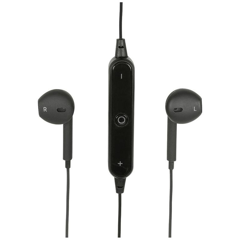 Foto van Typhoon tm039 in ear oordopjes sport bluetooth stereo zwart