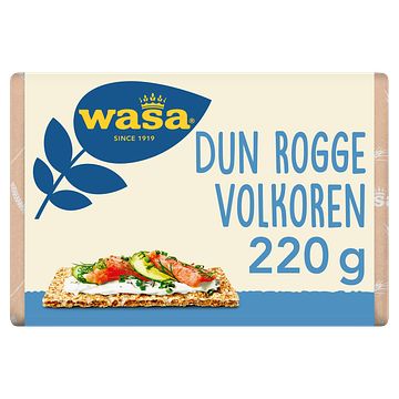 Foto van Wasa dun rogge volkoren 220g bij jumbo