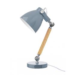 Foto van Lifetime kidsrooms bureaulamp hout / metaal - blue shade