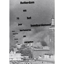 Foto van Rotterdam en het bombardement