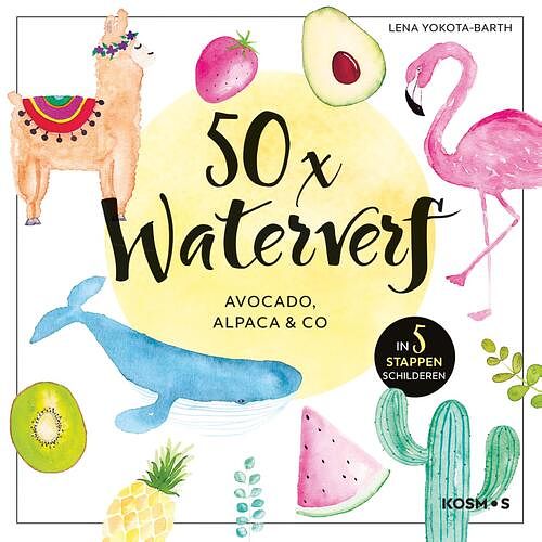 Foto van 50x waterverf - lena yokota-barth - ebook (9789043920988)