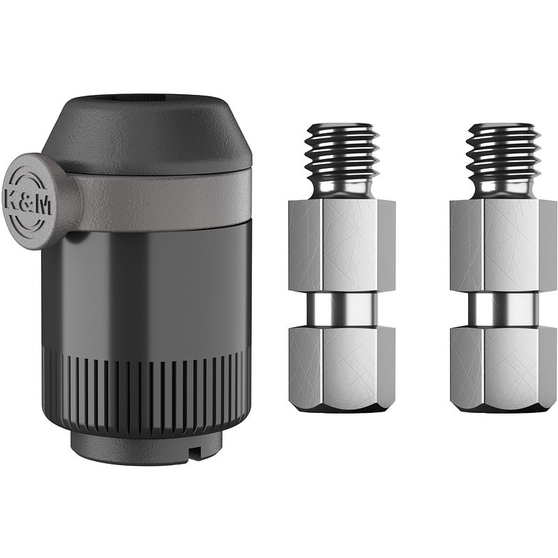 Foto van Konig & meyer 23900 quick-release adapter voor microfoons