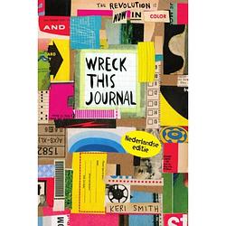 Foto van Wreck this journal, nu in kleur!