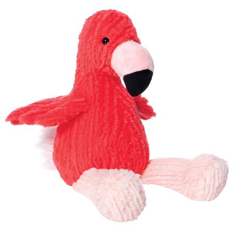 Foto van Manhattan toy knuffel cora de flamingo 33 cm pluche rood