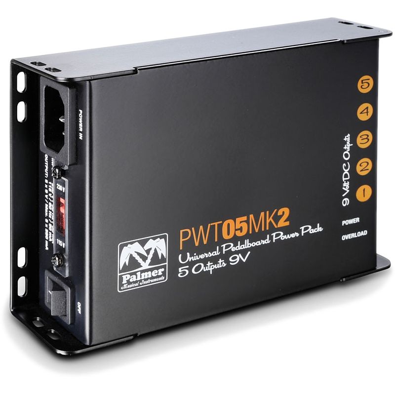 Foto van Palmer pwt 05 mk 2 multi-voeding voor effectpedalen