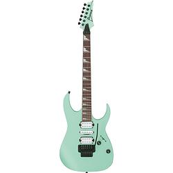 Foto van Ibanez rg470dx sea foam green matte elektrische gitaar