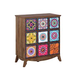 Foto van Beliani kuma - commode-multicolor-mdf