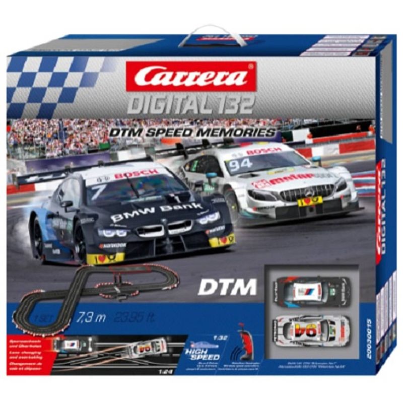 Foto van Carrera racebaanset digital 132 speed memories 7,3 meter zwart