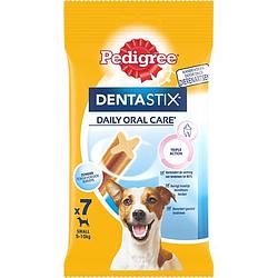 Foto van Pedigree dentastix mini kauwstaaf gebitsverzorgende hondensnack 7 stuks bij jumbo