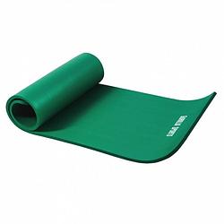 Foto van Gorilla sports yogamat deluxe (190 x 100 x 1,5 cm) - yoga mat - groen