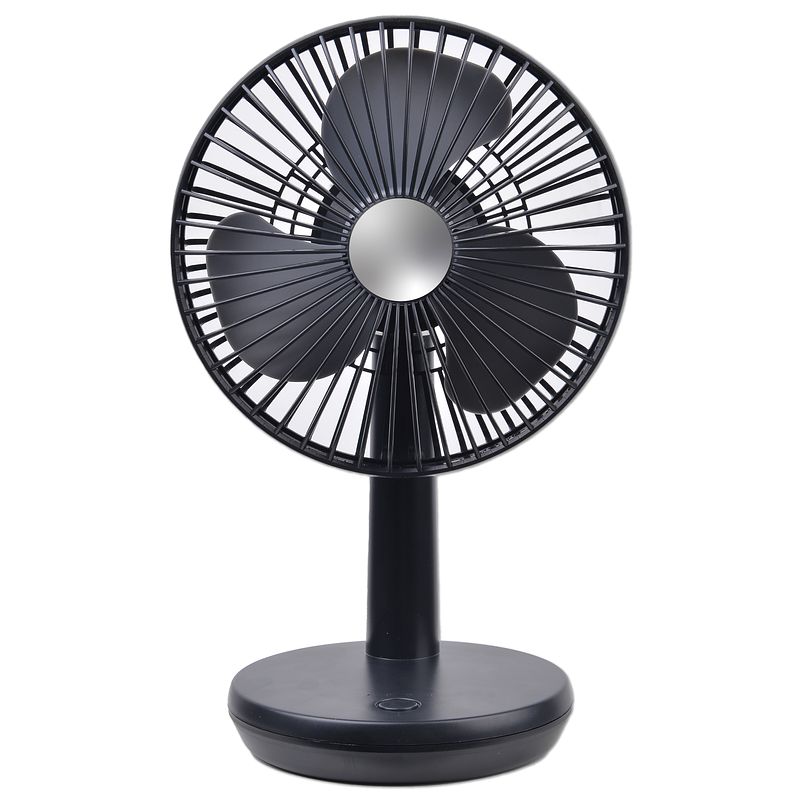 Foto van Bureau ventilator tafelmodel - mat zwart