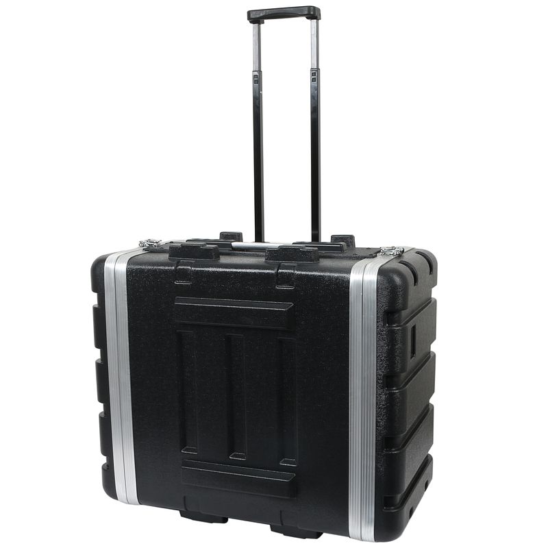 Foto van Innox abs-19-6ut 19 inch abs doubledoor trolley-flightcase 6u