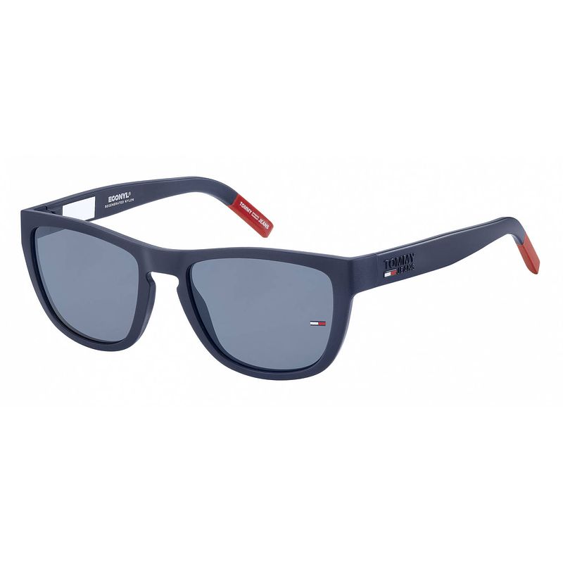 Foto van Tommy hilfiger zonnebril 0002/s cat.3 vierkant nylon blauw