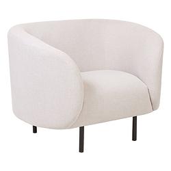 Foto van Beliani loen - fauteuil-beige-polyester