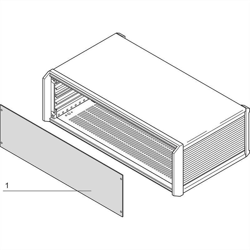 Foto van Schroff 20850158 frontpaneel 1 stuk(s)