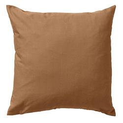 Foto van Dutch decor santorini - sierkussen outdoor 45x45 cm tobacco brown - waterafstotend en uv-bestendig - bruin - bruin