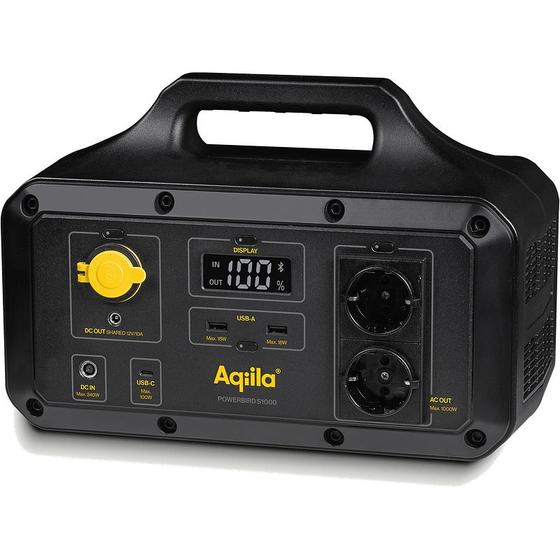 Foto van Aqiila powerbird s1000 power station 1000 watt