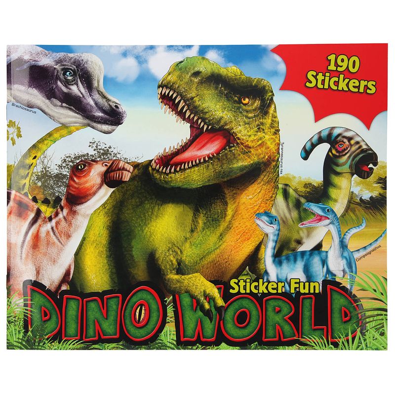 Foto van Dino world sticker fun