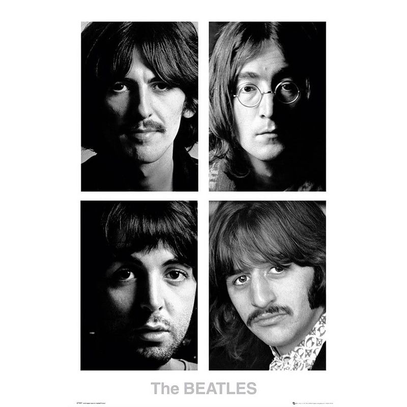 Foto van Gbeye the beatles white album poster 61x91,5cm