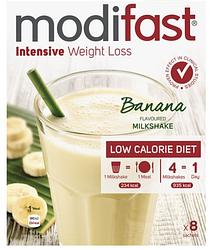 Foto van Modifast intensive weight loss milkshake banana