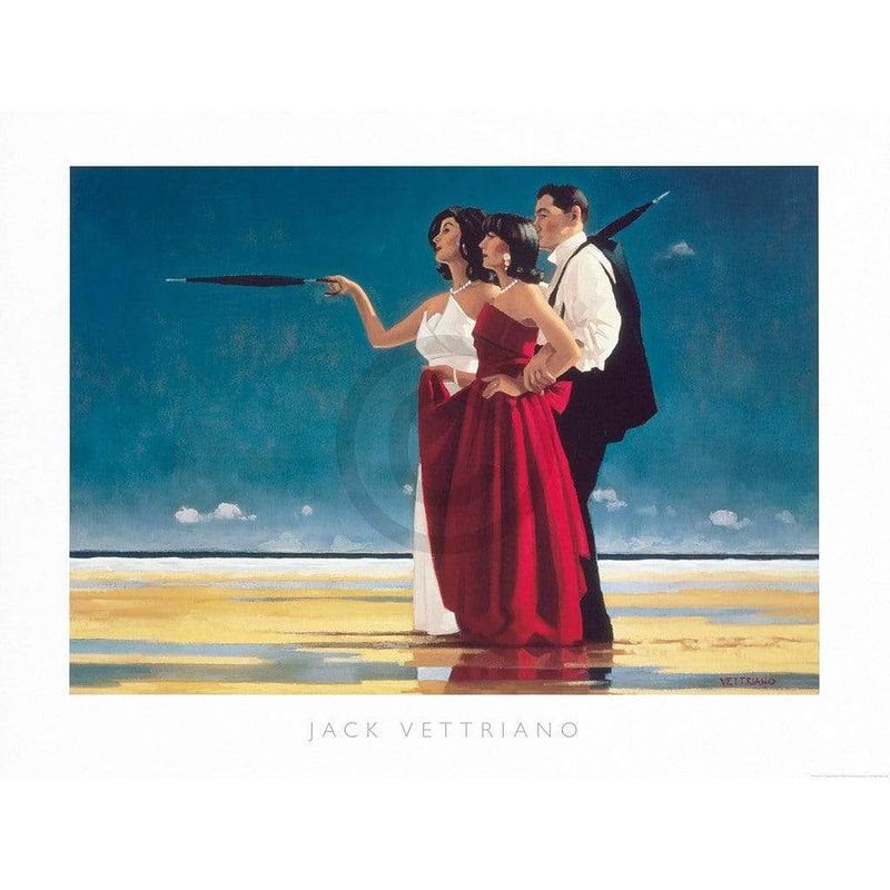 Foto van Jack vettriano - the missing man i kunstdruk 80x60cm