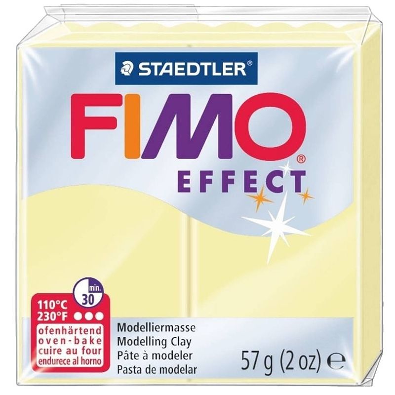 Foto van Staedtler fimo effect modelleerklei 57 gram pastel vanille