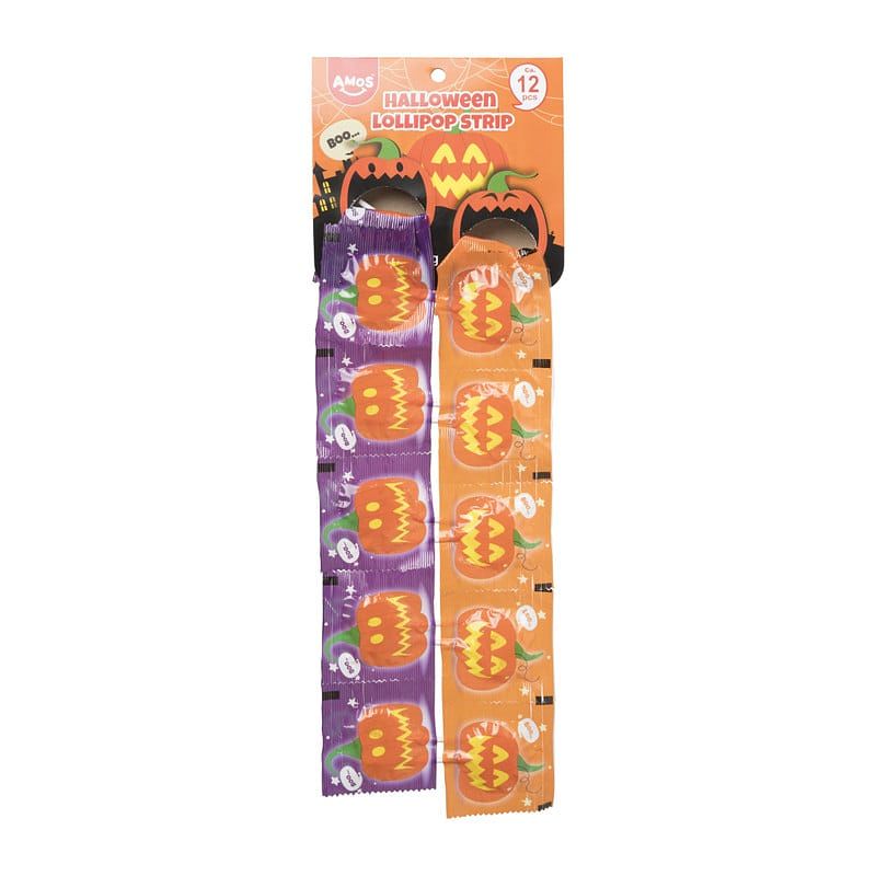 Foto van Halloween lolly'ss - pompoen - 14 stuks