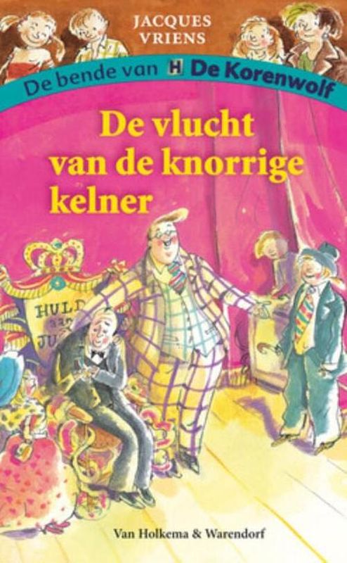 Foto van De vlucht van de knorrige kelner - jacques vriens - ebook (9789000300167)