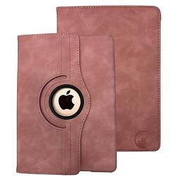 Foto van Hem silky rose ipad hoes geschikt voor ipad 10 (2022) - 10.9 inch draaibare autowake cover - met stylus pen