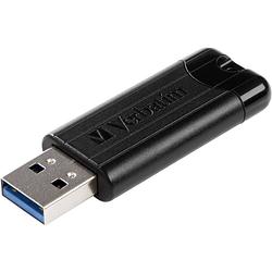 Foto van Verbatim pin stripe 3.0 usb-stick 256 gb usb 3.2 gen 1 (usb 3.0) zwart 49320