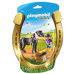 Foto van 6970 playmobil pony om te versieren ster