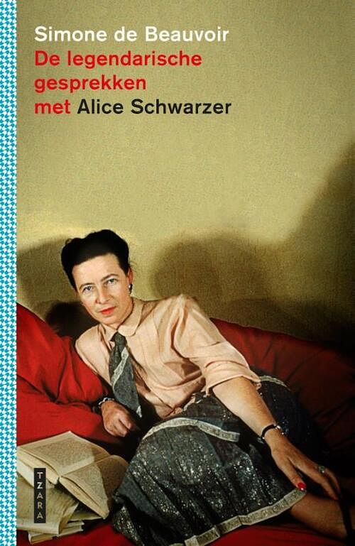 Foto van De legendarische gesprekken met alice schwarzer - simone de beauvoir - hardcover (9789022340363)