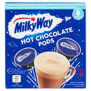 Foto van Milky way warme chocolade cups 8 stuks bij jumbo